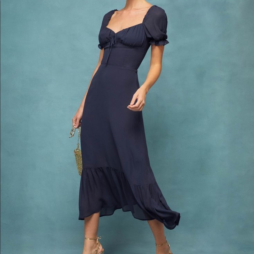 Reformation cabernet dress